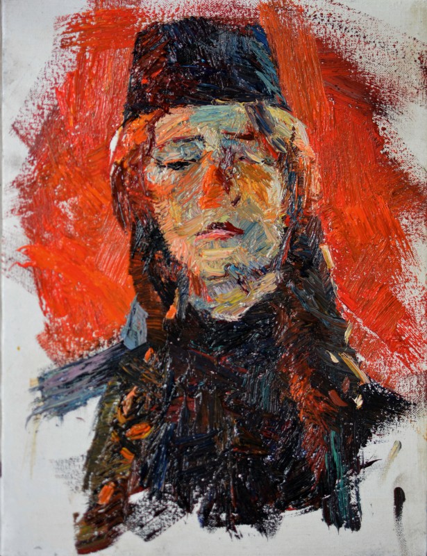 "Живопись. Пленэр. Портрет. Продолжительный" by Нина Апостол, 420x320mm, масло / холст