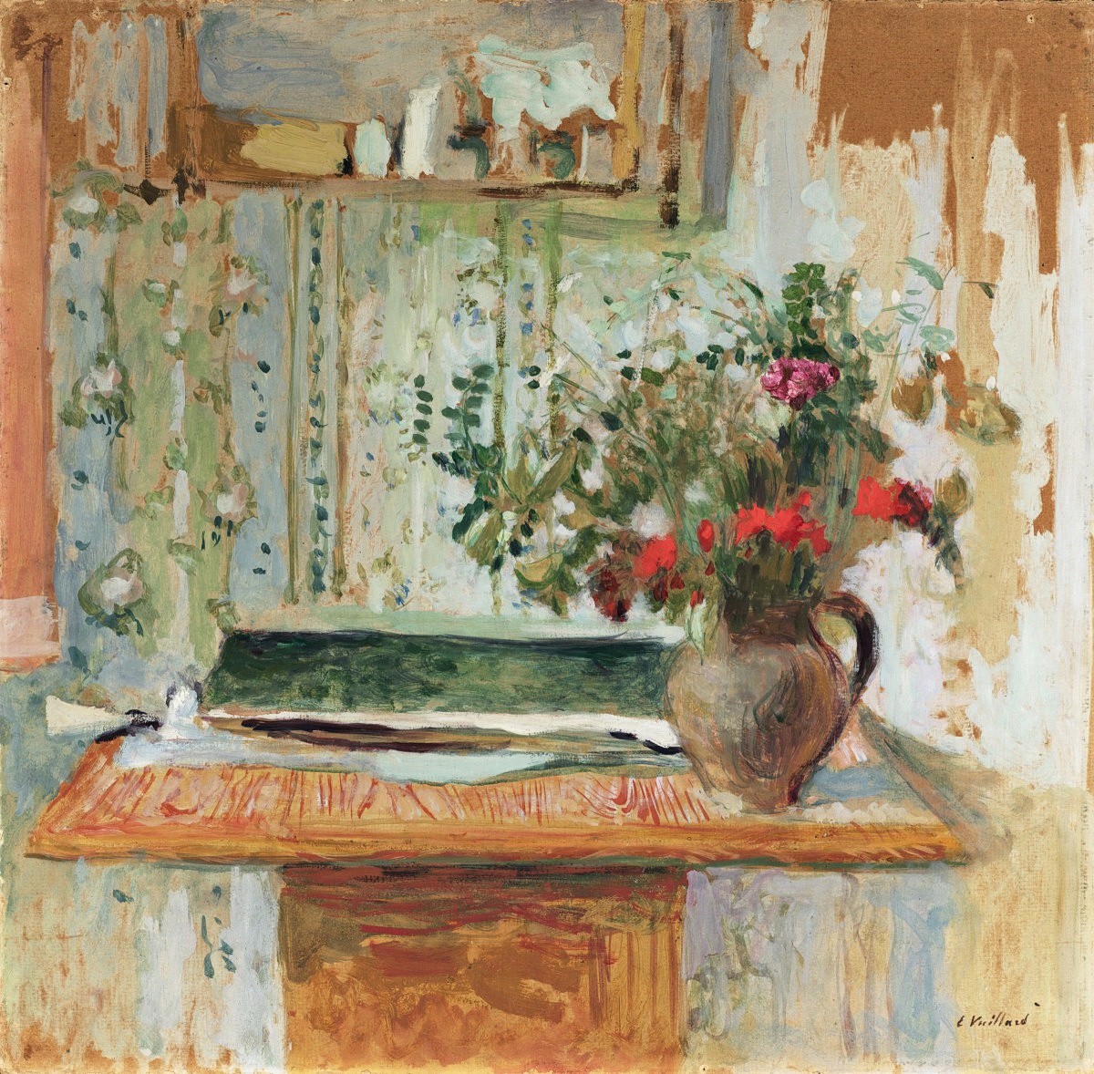 "Pictură. Natură statică" by Jean-Édouard Vuillard