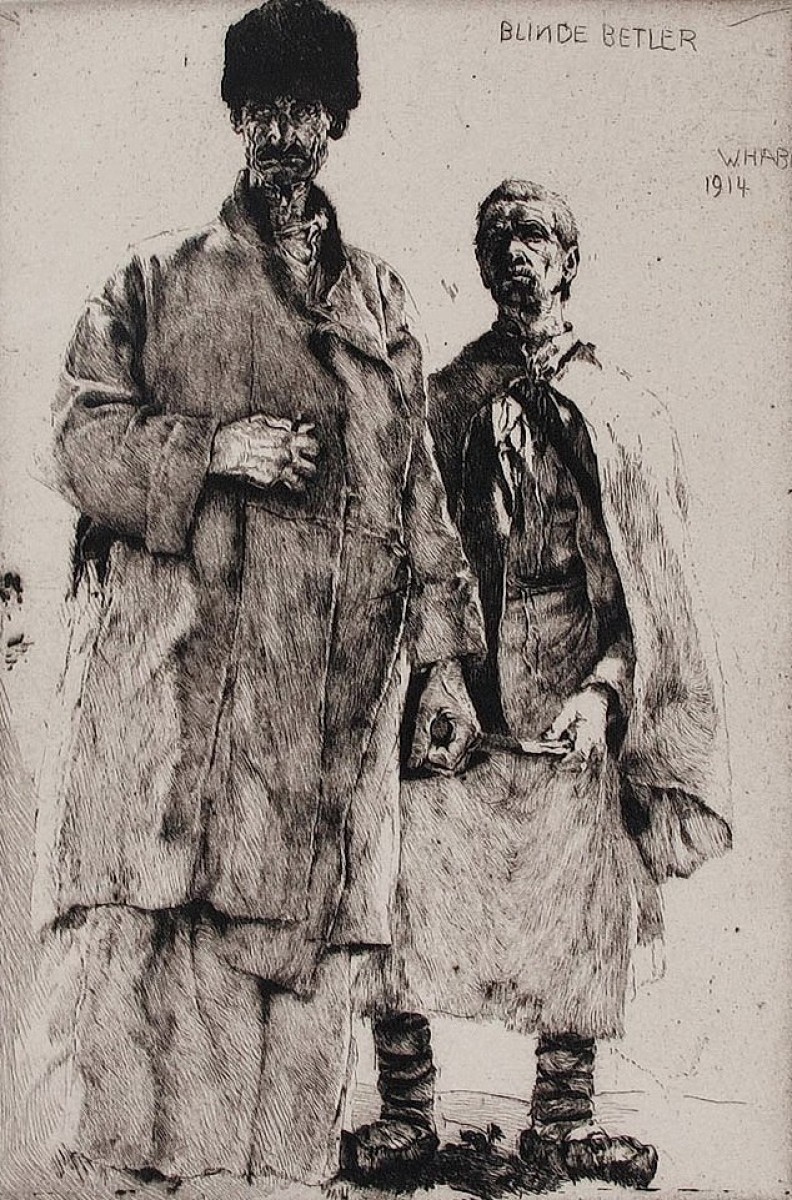 "Drawing. People" by Willy Paul Rudolf Habl