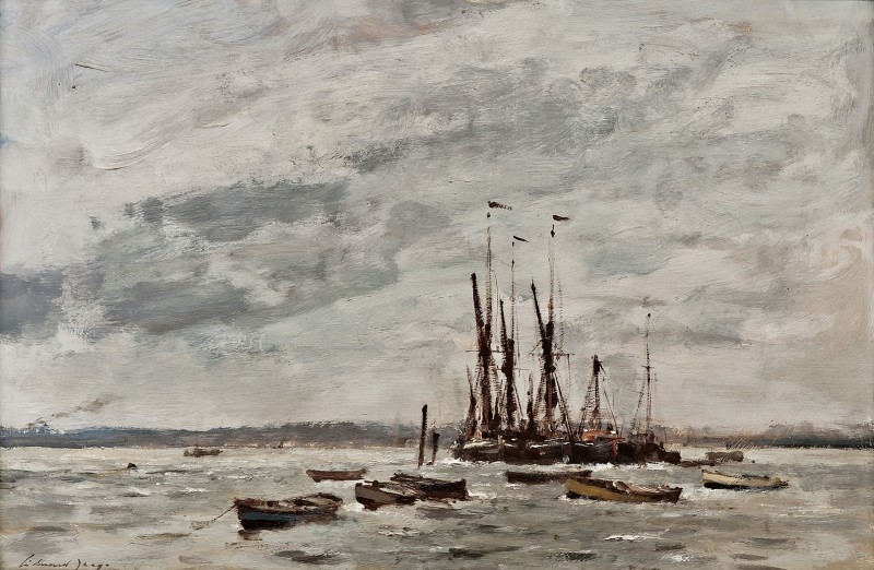 "Pictură. Peisaj maritim" by Edward Seago