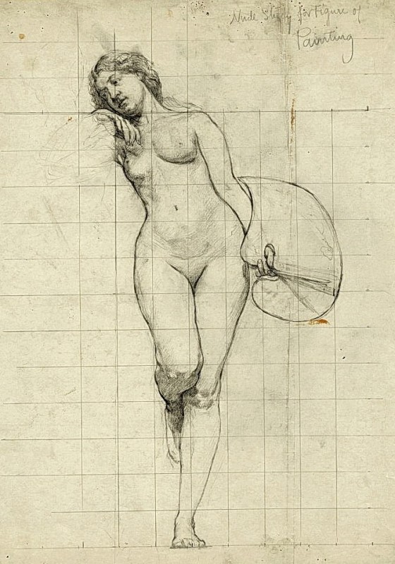 "Desen. Nud" by Kenyon Cox