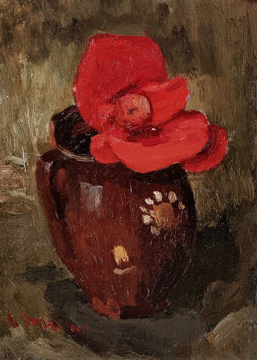 "Painting. Flowers" by Gheorghe Doru Ionescu