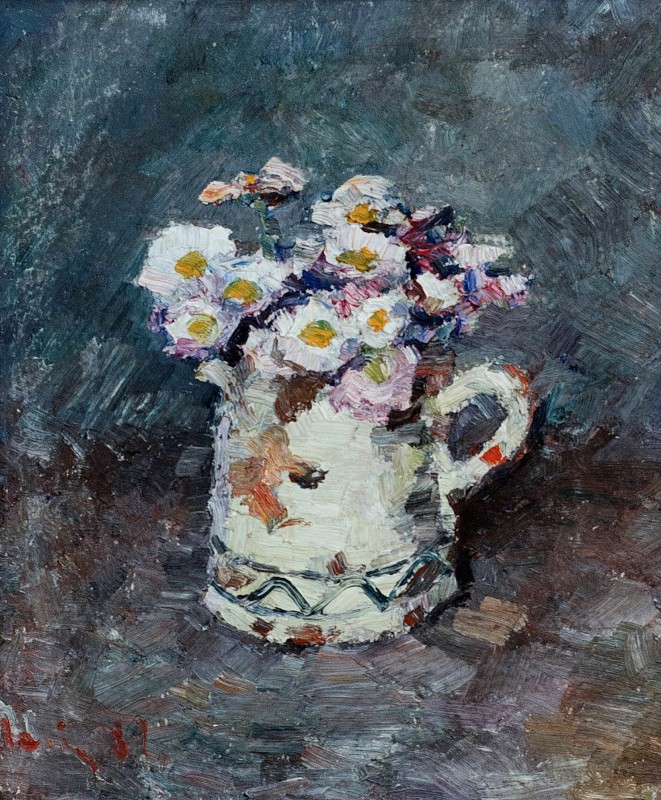 "Painting. Flowers" by Marin Petre Constantin