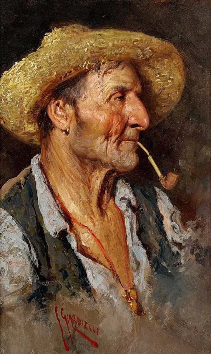 "Painting. Portrait" by Giuseppe Giardelli