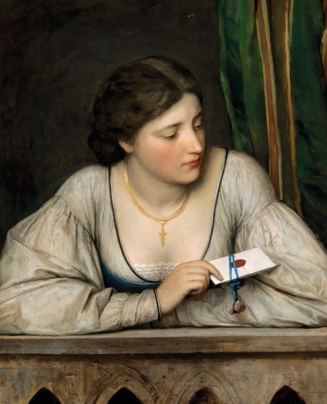 "Painting. Figure" by Eugen von Blaas