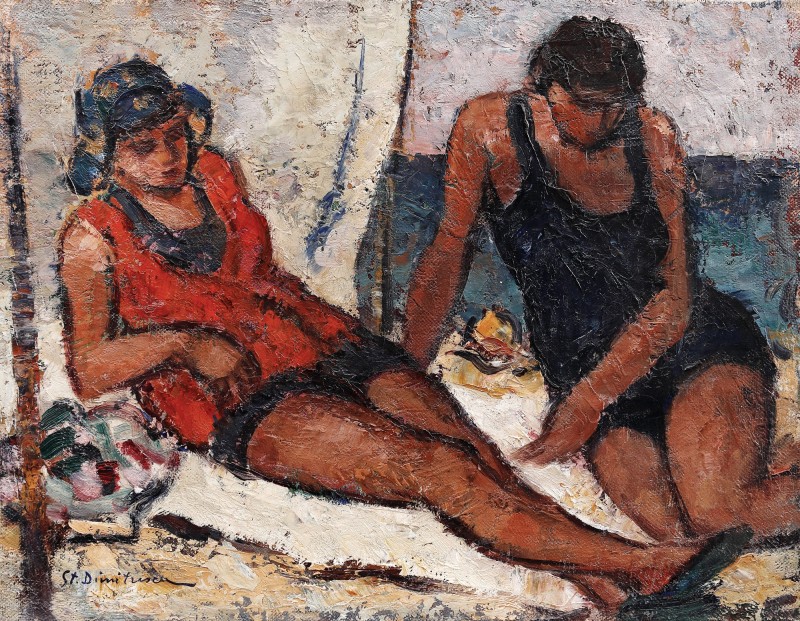 "Composition" by Ștefan Dimitrescu