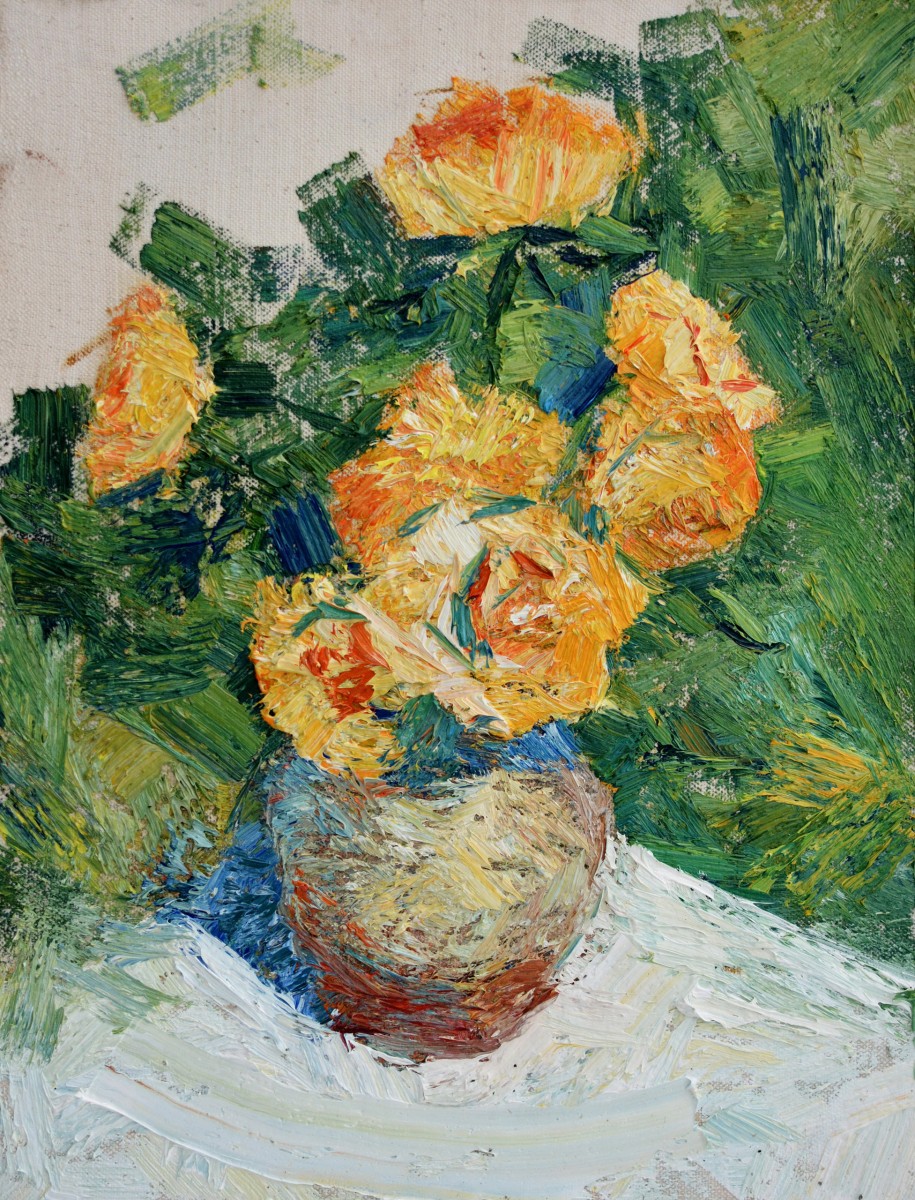 "Painting. Etude. Pleinair. Long term" by Adrian Diacon, 420x320mm, oil on canvas