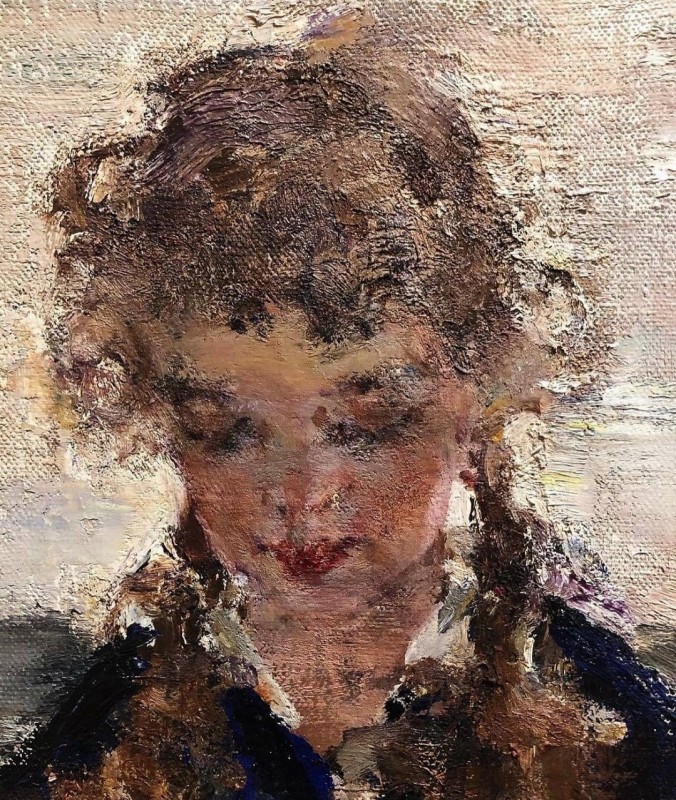 "Painting. Portrait" by Nicolai Fechin