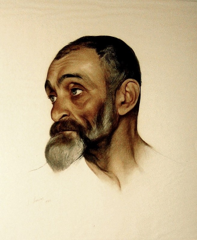 "Pictură. Portret" by Savely Sorin