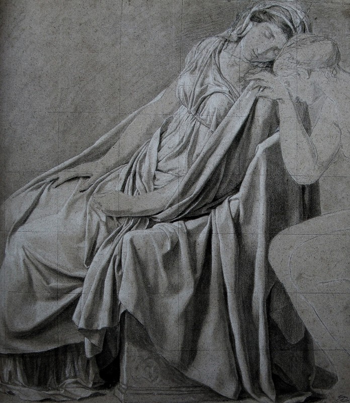 "Drawing. People" by Jacques-Louis David