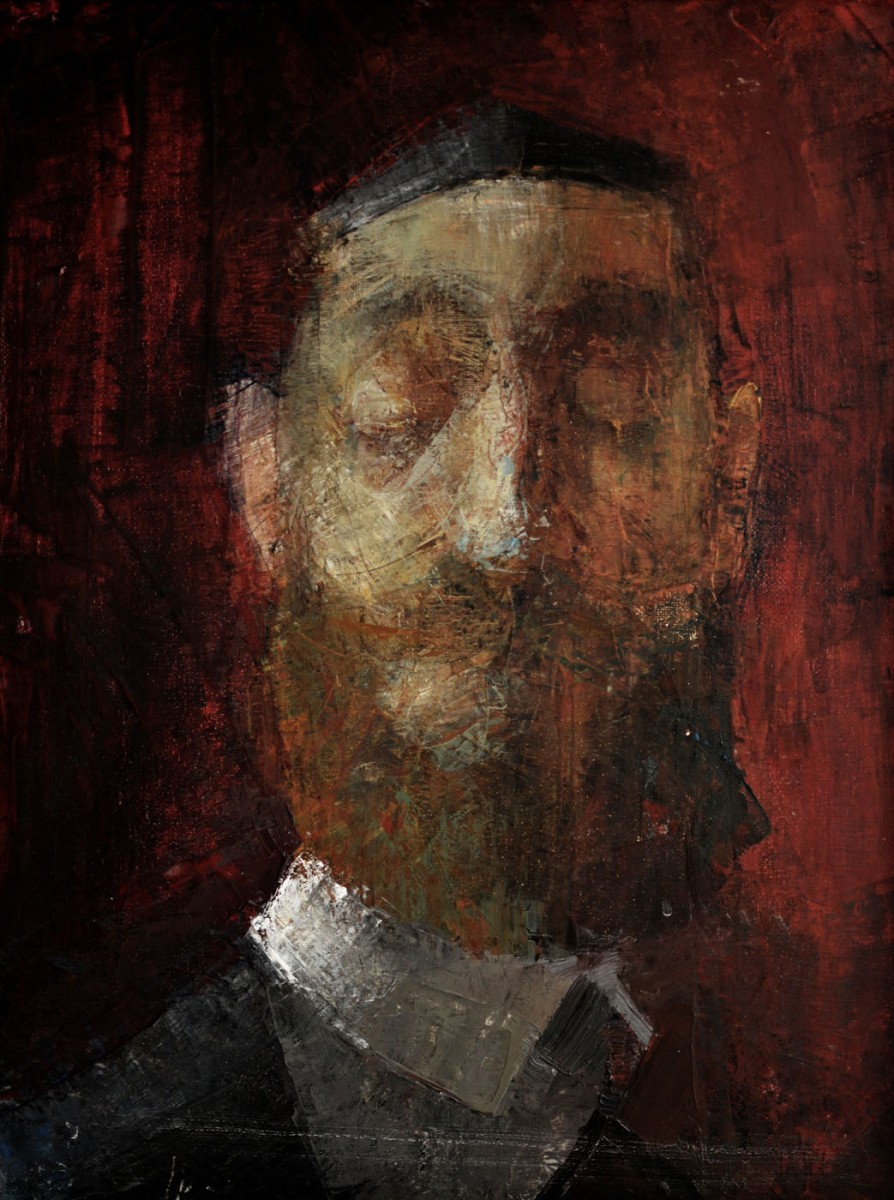 "Portret" by Иоан Постиcэ, 2015, 400x300mm, масло / холст
