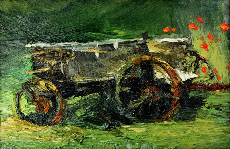 "Motiv" by Valetina Trifan, 2014, 200x300mm, oil on canvas