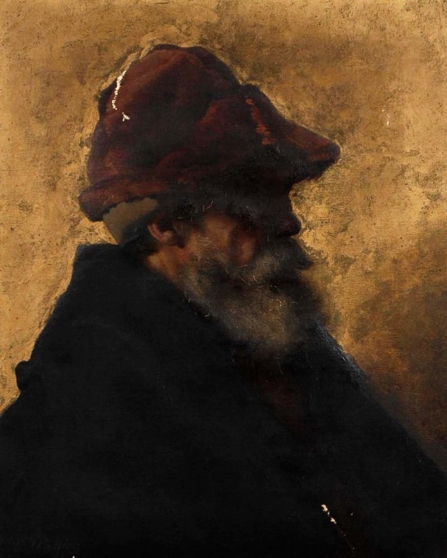 "Pictură. Portret" by Clara Walther
