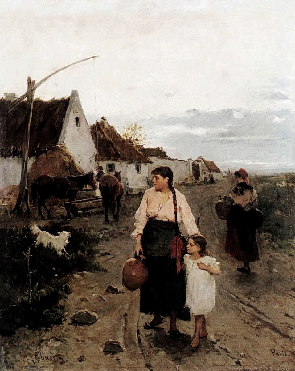 "Живопись. Сельский мотив" by Ладжос Деак Ебнер
