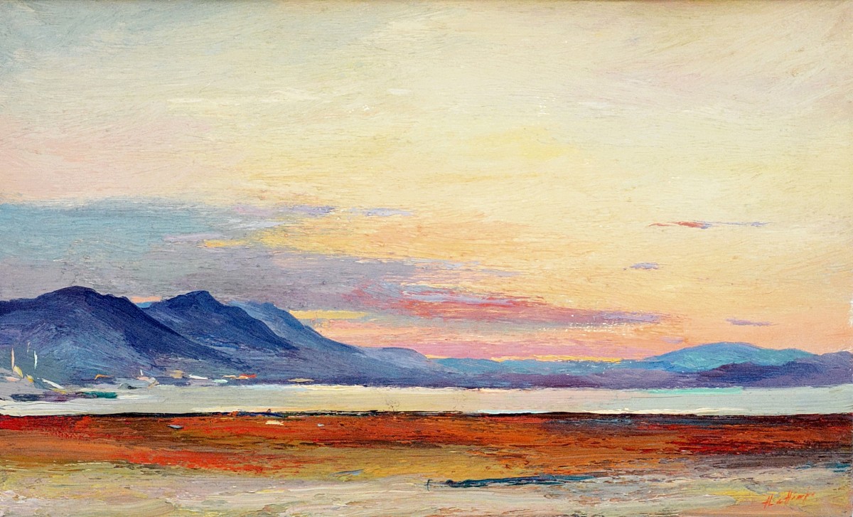 "Krasnovodsk" by Анатол Гимпу, 1999, 420x520mm, масло / холст