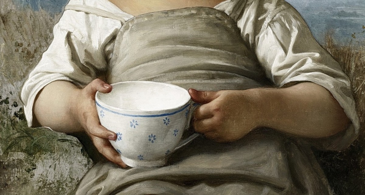 "Painting. Gypsum, head, hands, feet" by William-Adolphe Bouguereau