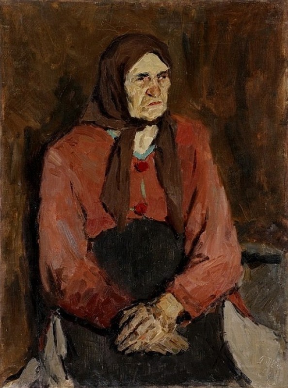 "Painting. Figure" by Dmitry Kapitonovich Tegin