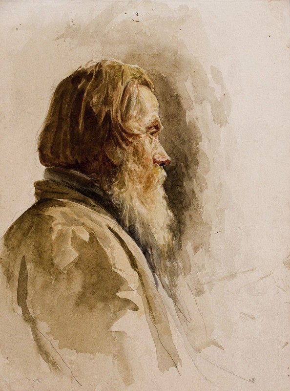 "Живопись. Автопортрет" by Vasilii Vasilevich Belyaev