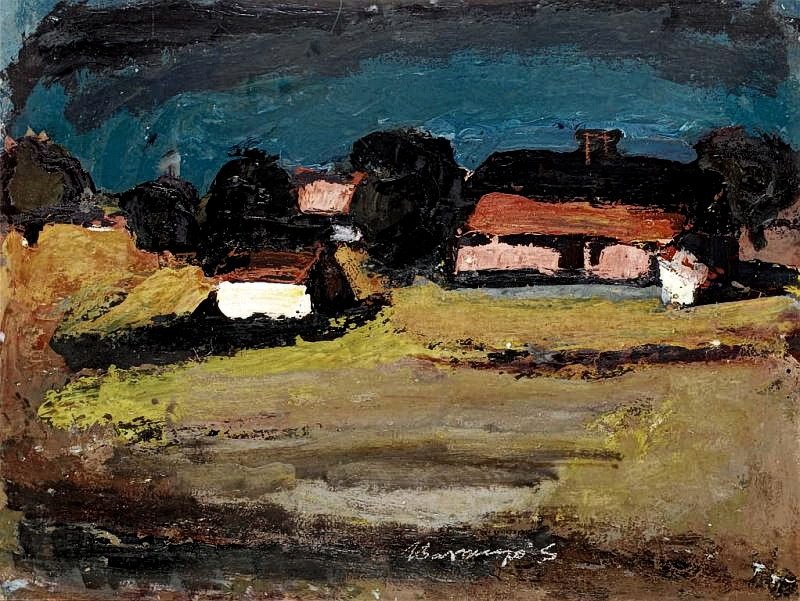 "Живопись. Сельский мотив" by Сандор Баранио