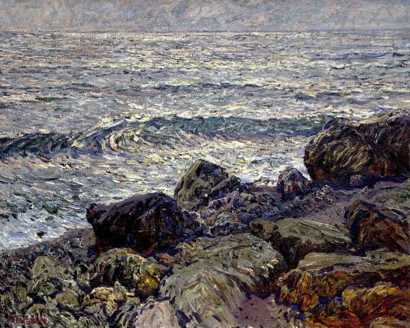 "Pictură. Peisaj maritim" by Pyotr Kuzmich Stolyarenko