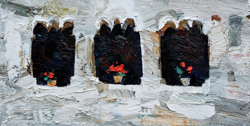 "Живопись. Пленэр. Пленэр в Румынии" by Влада Cибуc, масло / холст