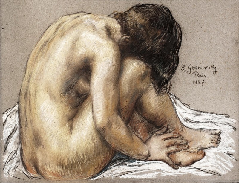 "Painting. Nude" by S. S. Granovsky