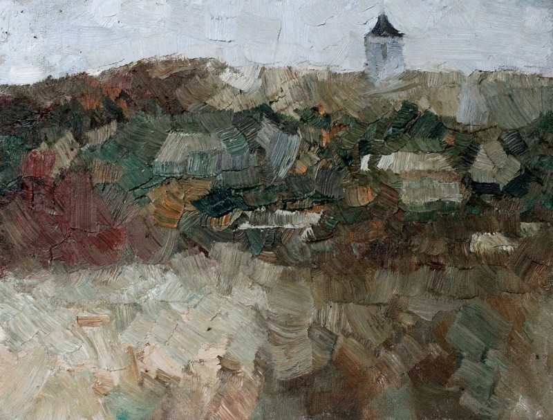 "Pleinair. Pleinair în Moldova" by Cătălin Graur, ulei pe pânză