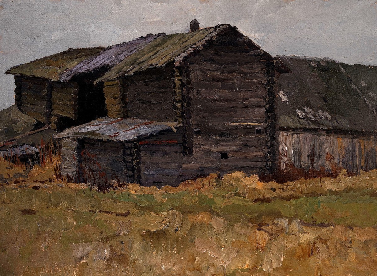 "Painting. Rural" by Vladimir Fedorovich Stozharov