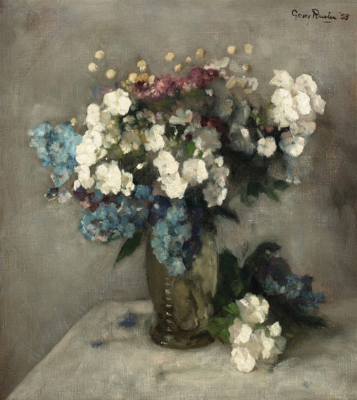 "Painting. Flowers" by Georg Rueter