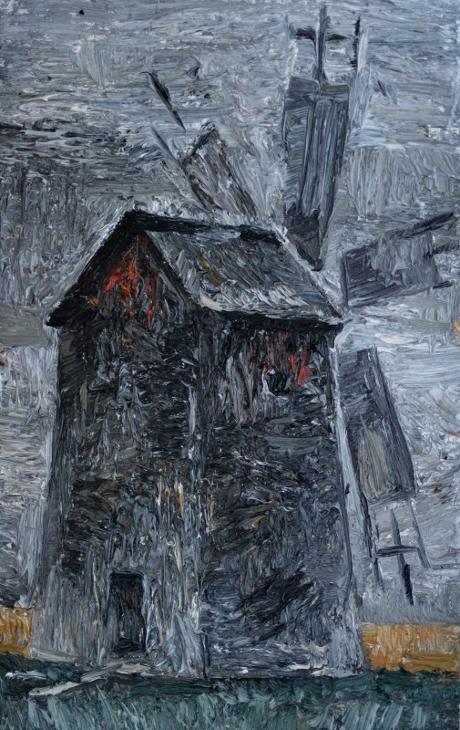 "Живопись. Пленэр. Пленэр в Румынии" by Диана Румегхеа, масло / холст