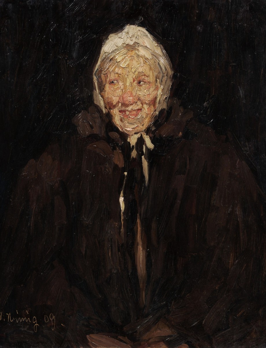 "Pictură. Portret" by Walter Heimig