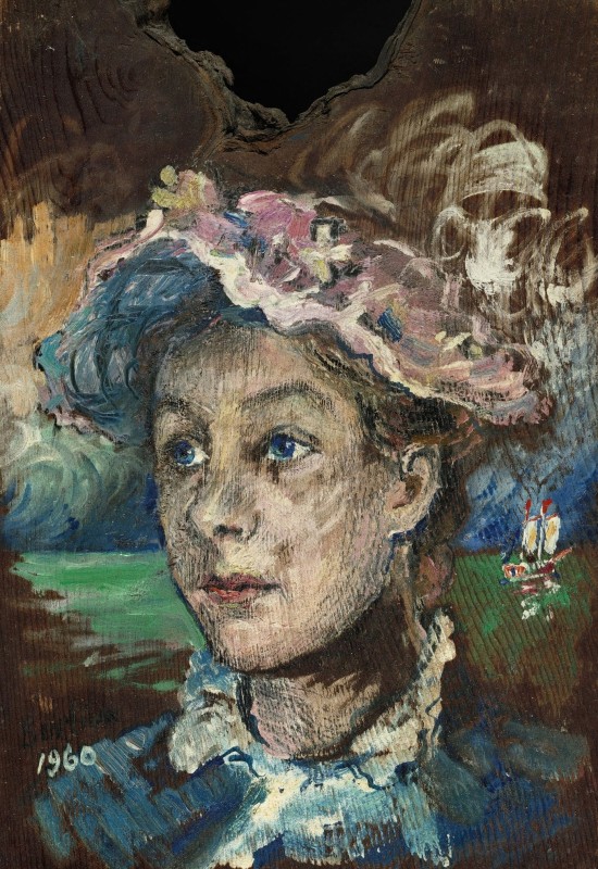 "Painting. Portrait" by David Burliuk