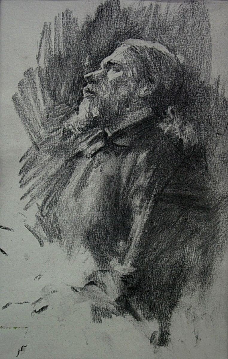 "Drawing. Figure" by Gheorghe Lisița