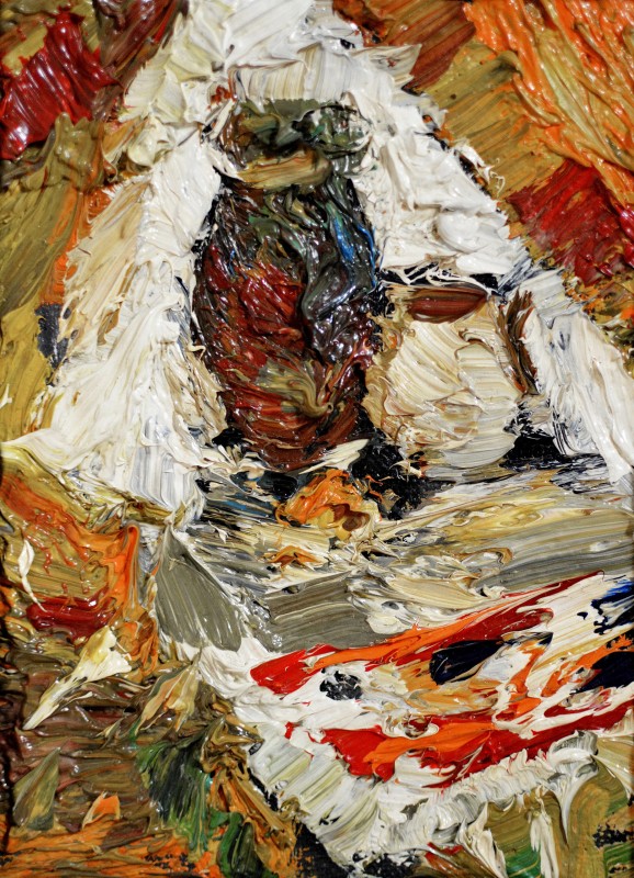 "Painting. Etude. Long term" by Maia Doina, 150x100mm, oil on canvas