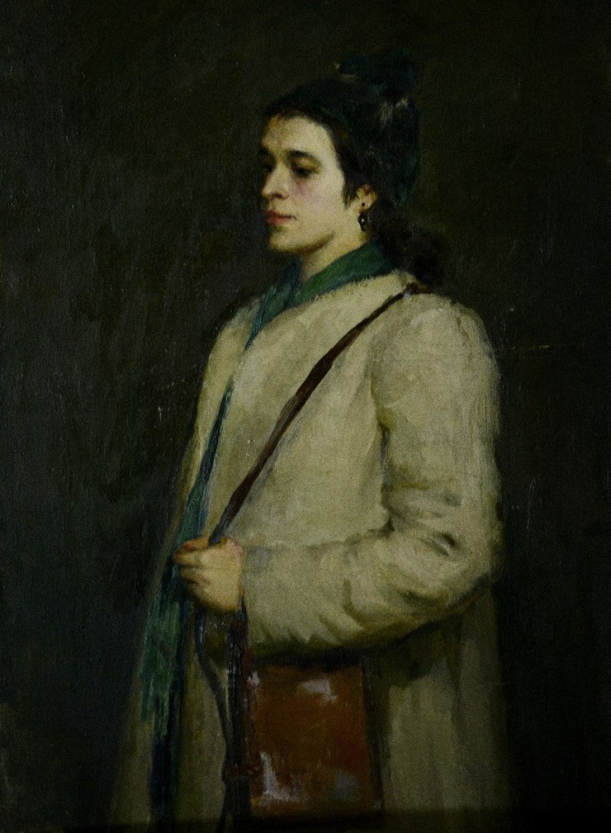 "Painting. Figure" by Petre Achițenie