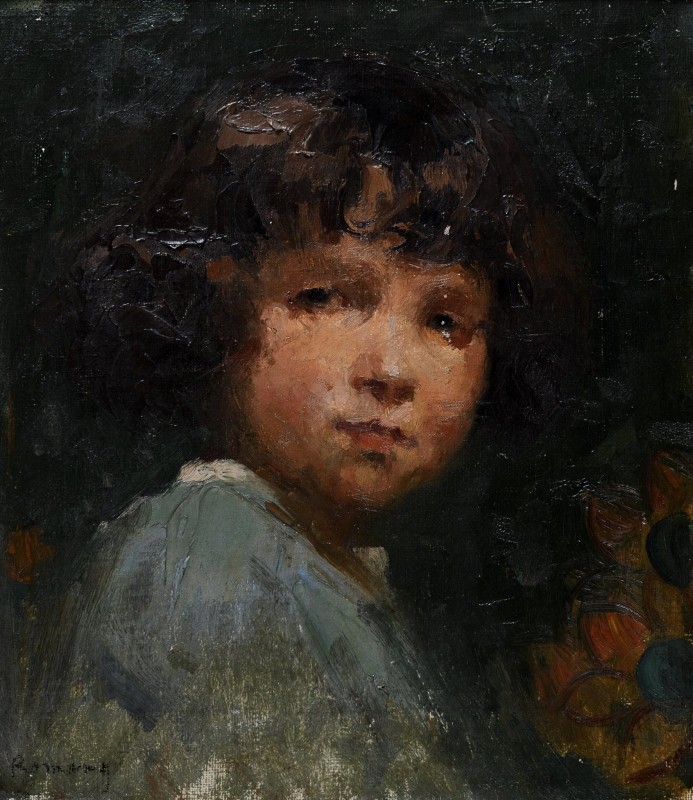 "Pictură. Portret" by 20 th. -
