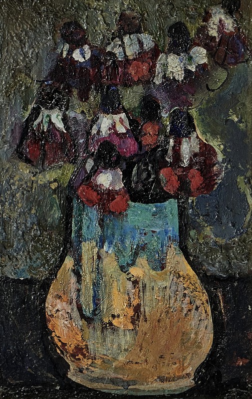 "Painting. Flowers" by Joseph Pressmane