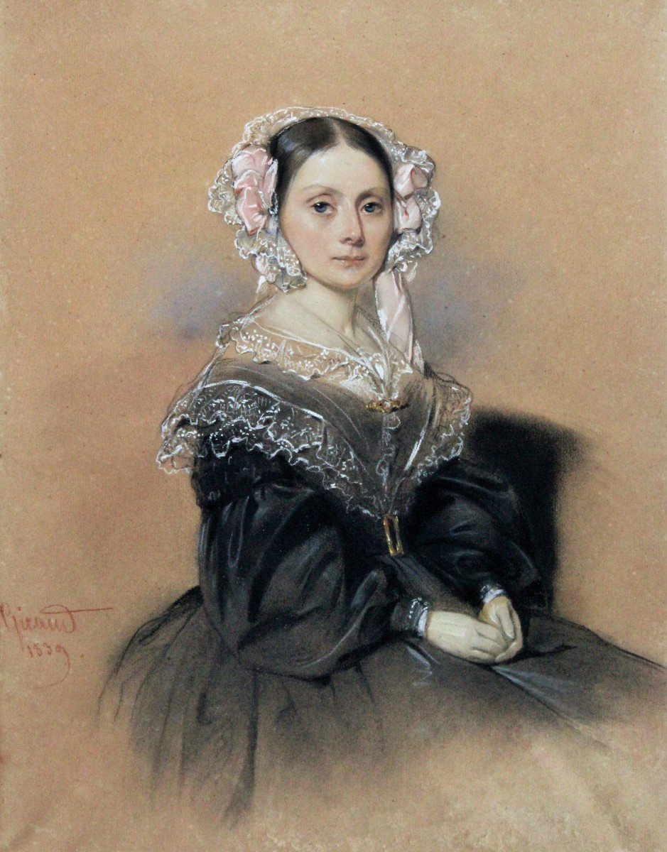 "Painting. Figure" by Eugène Giraud