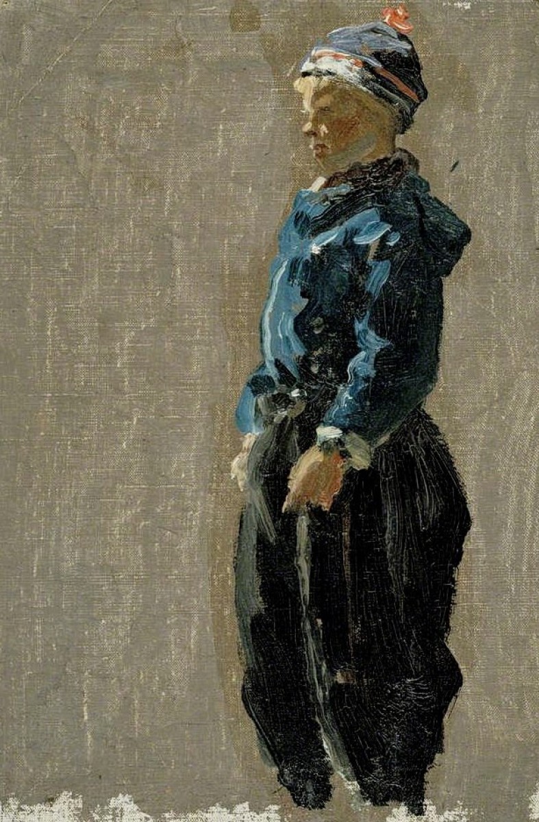 "Pictură. Gips, cap, mâini și picioare" by George Clausen
