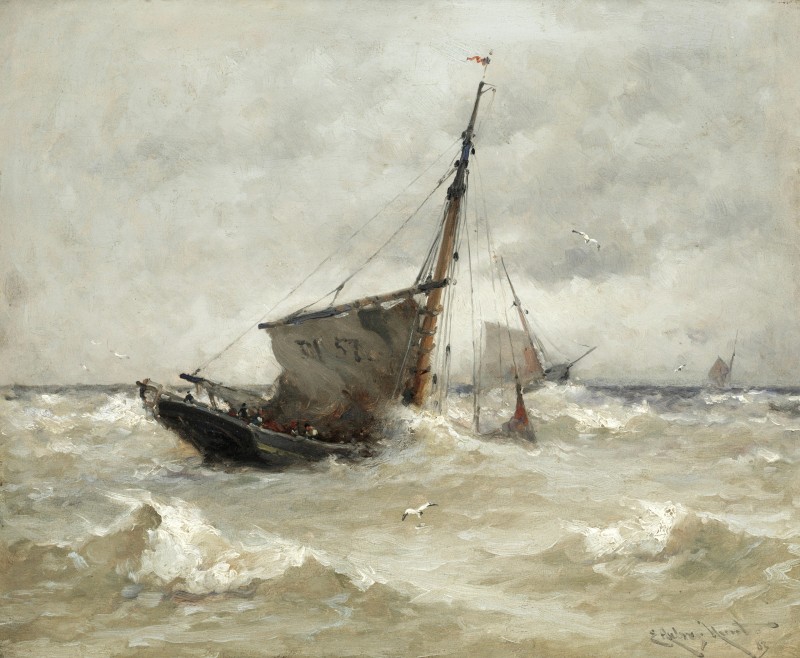 "Painting. Marine landscapes" by Edmund Aubrey Hunt