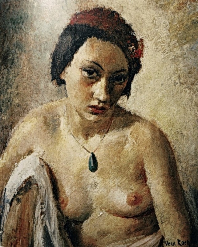 "Painting. Nude. Figure" by Vera Nikolaevna Rockline
