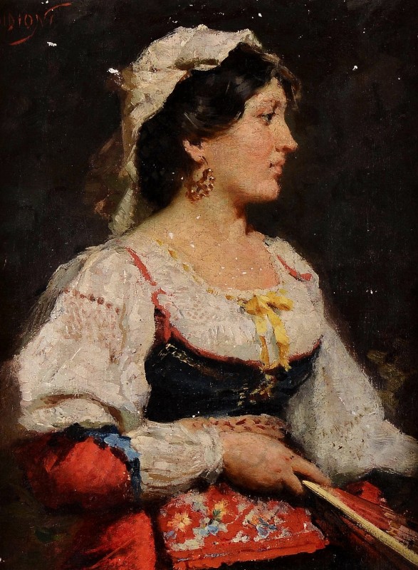"Painting. Figure" by Francesco Didioni