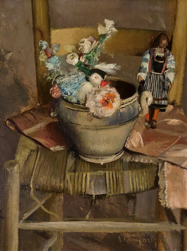 "Painting. Flowers" by Pietro Gaudenzi