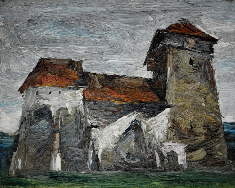 "Painting. Pleinair. Pleinair romania" by Doina Mîndrean, oil on canvas