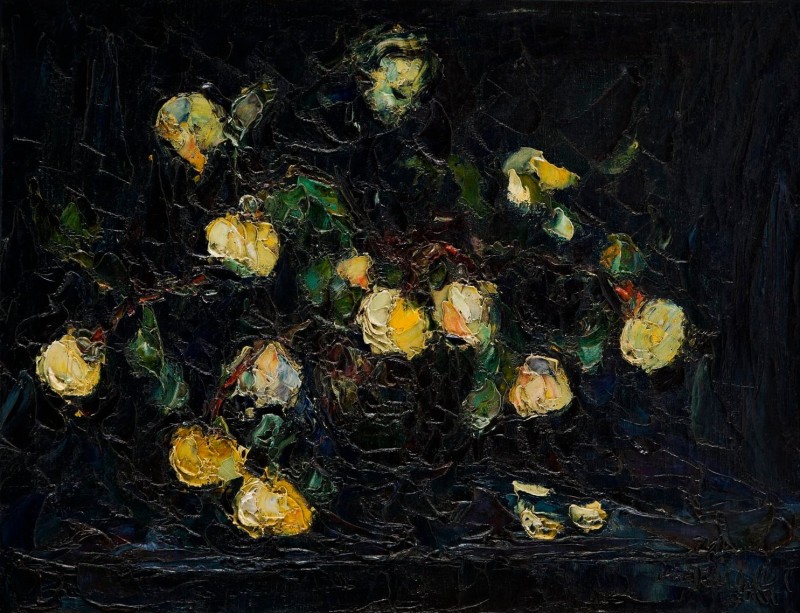 "Painting. Flowers" by Wlodzimierz Terlikowski