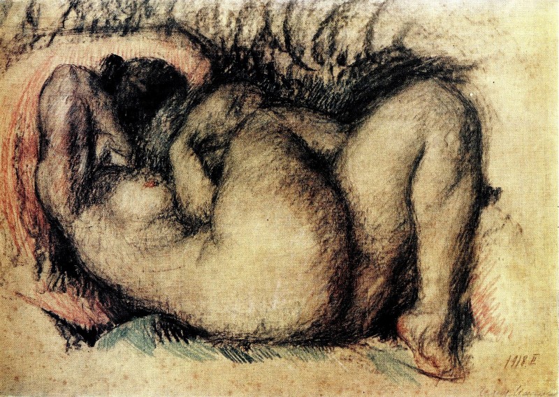 "Painting. Nude" by Ilya Mashkov
