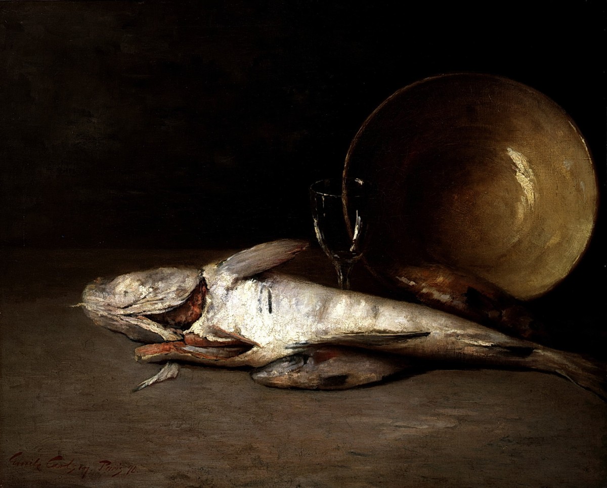 "Painting. Still life" by Emil Carlsen