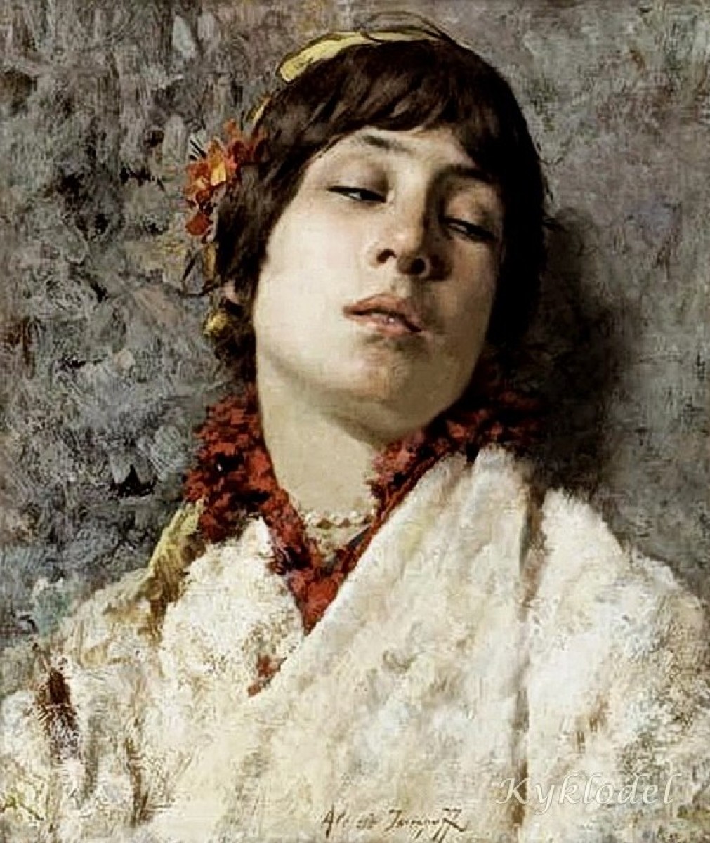 "Painting. Portrait" by Aleksei Vladimirovich Isupov